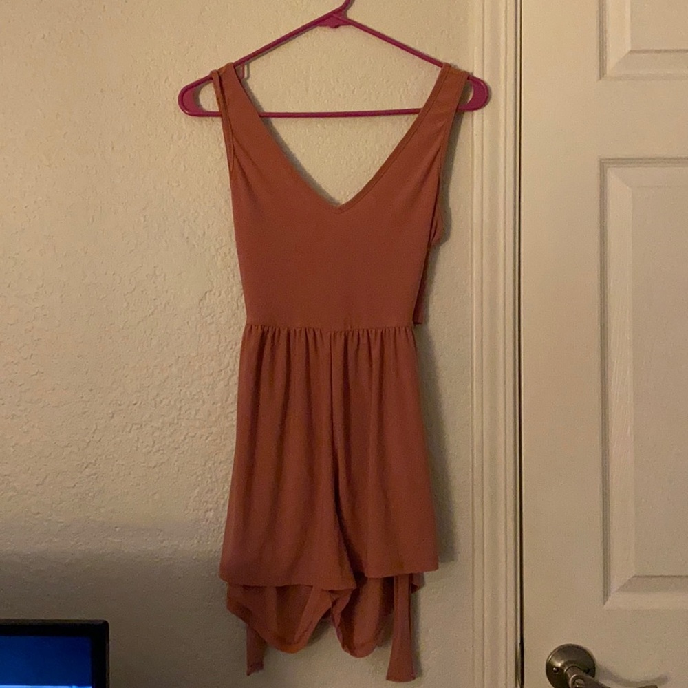 Pink romper